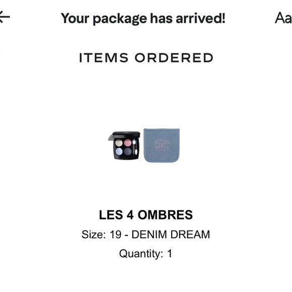 Chanel February 2026-limited edition denim dream palette - Picture 8 of 8